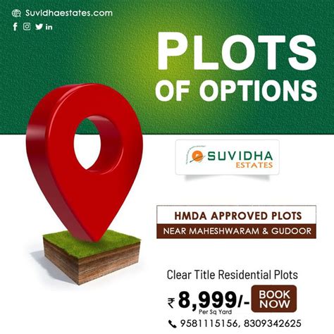 HMDA Approved Gated Community Villa PLOTS Near Maheshwaram Gudoor