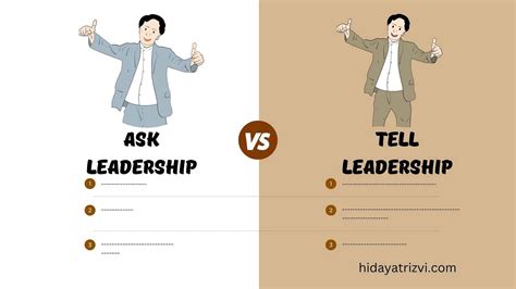 Ask Vs Tell Leadership Which Is The Better Leadership Style