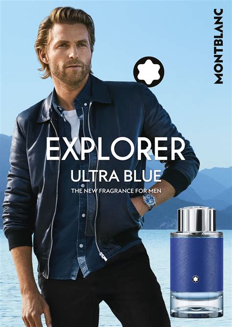 Montblanc万宝龙蔚蓝旅者男士浓香水 与montblanc Explorer Ultra Blue一起开启全新的冒险旅程