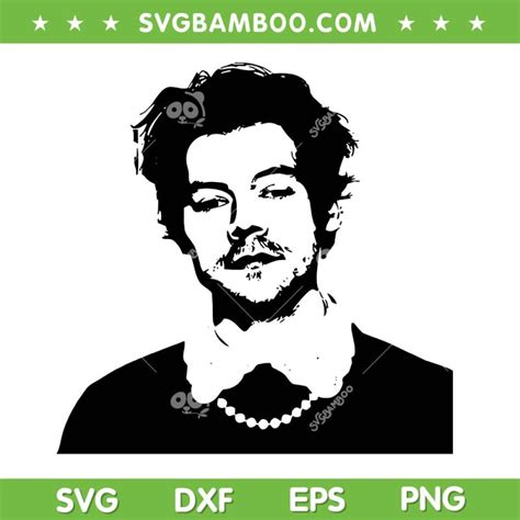 Harry Styles Portrait SVG PNG