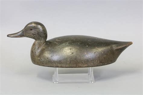 Sold Price Rare John Wells Bluewinged Teal Hen Duck Decoy Invalid