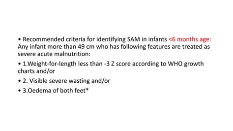 Severe Acute Malnutrition PPT