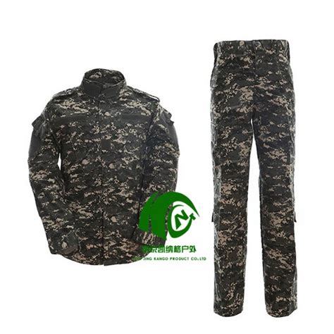 Kango Tactical Acu Suit Army Camouflage Combat Defense Force Frog Suit