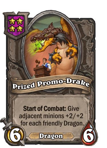 Prized Promo Drake Hearthstone Card Library