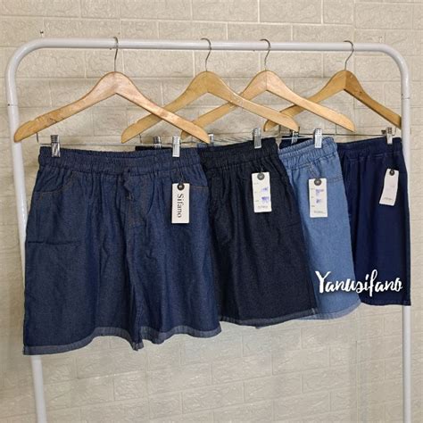 Jual Celana Pendek Hotpants Jeans Super Jumbo Big Size Celana