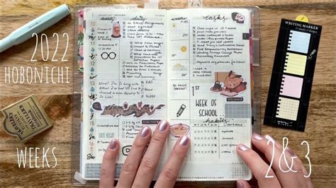 Hobonichi Weeks Weeks Planner System Setup Flip