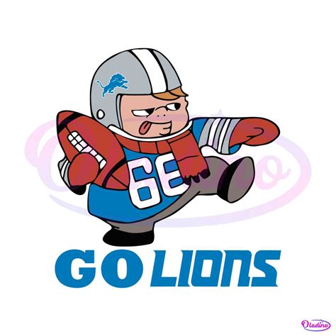 Funny Go Lions Super Bowl Meme SVG