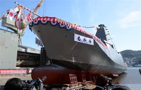 【海自の最新鋭護衛艦「もがみ」進水 。新たな多用途護衛艦のネームシップ さいたま市議会議員 帆足和之（ほあしかずゆき）のblog「カズログ」