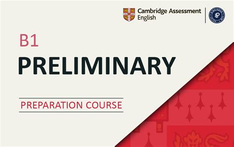 Cambridge English B1 Preliminary