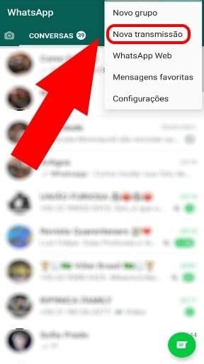 Como Criar Lista De Transmiss O No Whatsapp