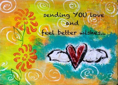 Feel Better Soon 5x7 Blank Greeting Card With By Kathleentennant 500 Get Well Messages