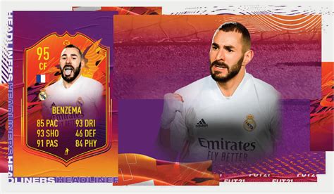 Fifa 21 Review De Benzema Headliners ¿ahora Sí Es Un Delantero De