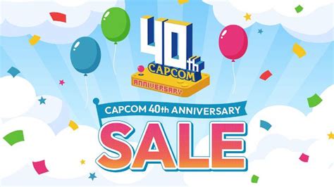 カプコン創業40周年記念となるCAPCOM 40TH ANNIVERSARY SALEを開催 独り善がりなゲームログ with 電漫堂