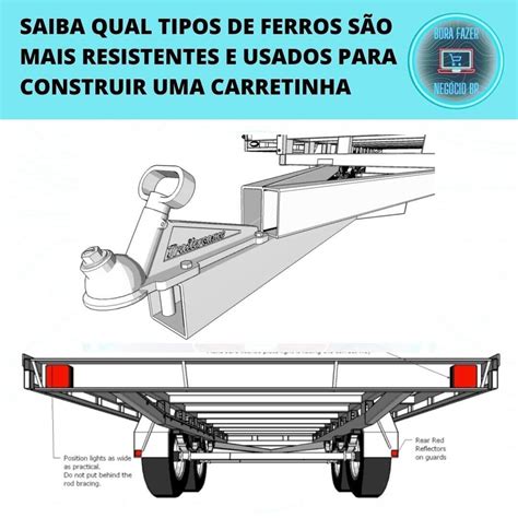 Projeto Construir Carretinha Reboque Trucada Eixos Ca Amb