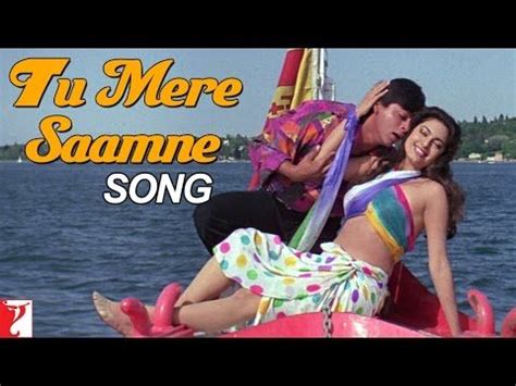 Tu Mere Saamne Full Song Darr Songs Romantic Songs Music Composers