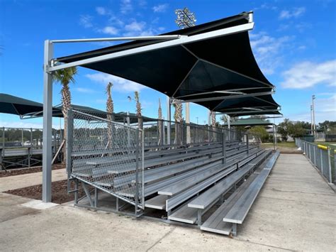 Bleacher Shades Manufacturer Supplier In Dubai Uae Repair Services