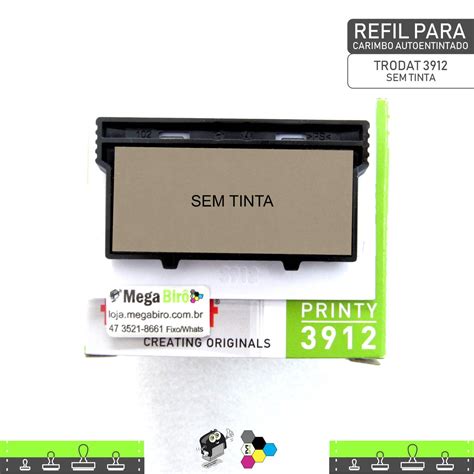 Comprar Refil TRODAT 3912 Para Carimbo Autoentintado A Partir De R