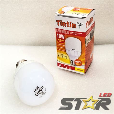 Jual Hias Tintin Led Bulb T W Lampu Kapsul Murah Irit Listrik