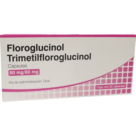 Qu Es Floroglucinol Trimetilfloroglucinol C Psulas Para Qu Sirve