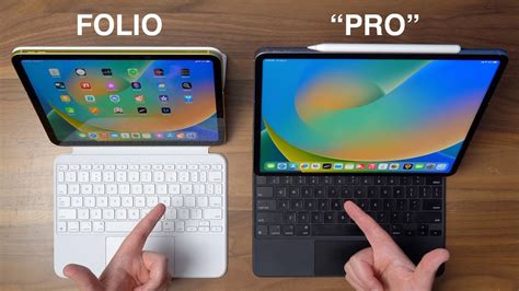 Ipad S Magic Keyboard Vs Magic Keyboard Folio Shockingly Weird