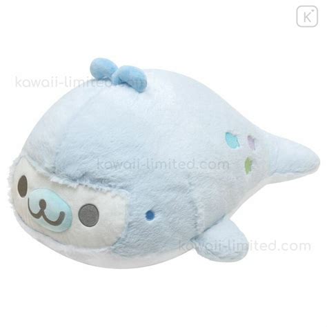 Japan San X Fluffy Plush LL Mamegoma Sky Aquarium Kawaii Limited