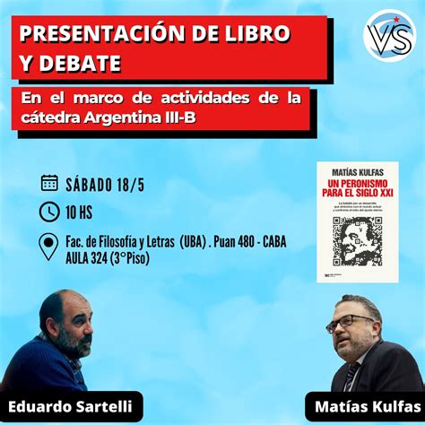 Presentación del libro Un peronismo para el siglo XXI Charla debate