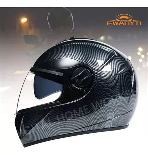 Casco Para Motocicleta Con Visor Protector Certificación Dot Meses