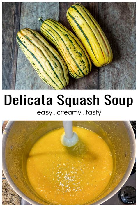 Delicata Squash Soup Recipe | Hearth and Vine