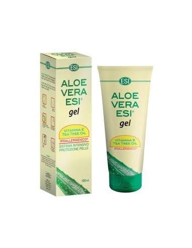 Esi Aloe Vera Gel Con Vitamine E E Tea Tree Oil Ml Ecofarma