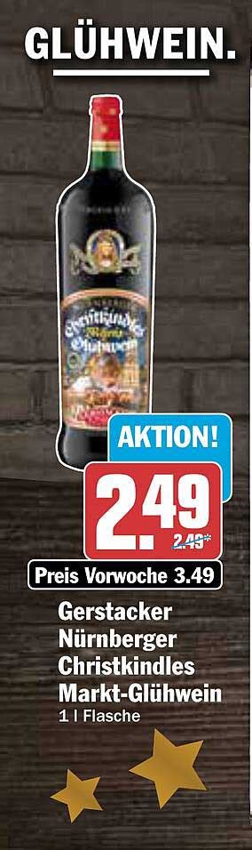 Gerstacker N Rnberger Christkindles Markt Gl Hwein Angebot Bei Aez