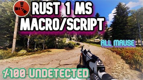 Using The Best Rust Recoil Script Macro Ft Revolex Scripts