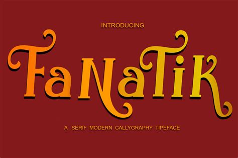 Fanatik Font by saidi studio · Creative Fabrica