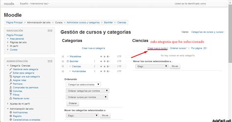 Pr Ctica Crear Cursos En Moodle Instalaci N Y Configuraci N De