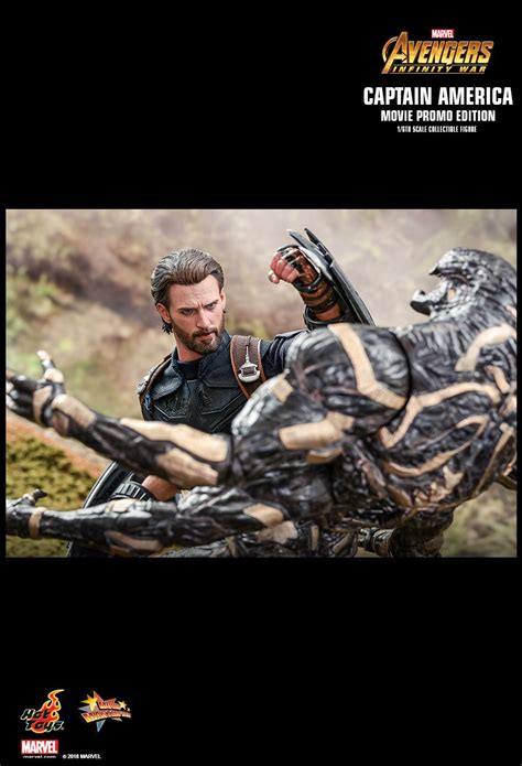 Avengers Infinity War Captain America Movie Promo Edition Hot Toys