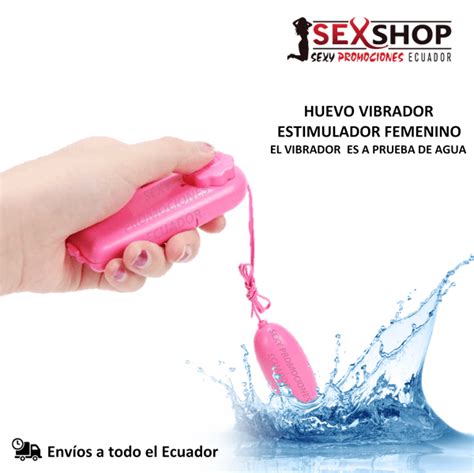 Huevo Vibrador Estimulador Femenino Sexypromociones Tienda Sex Shop