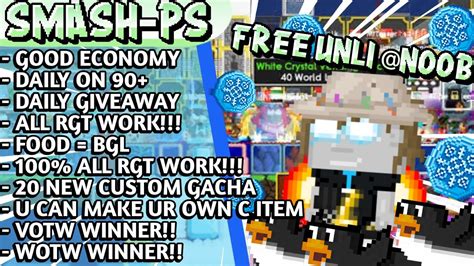 Unli Role Ya Main Gtps Gacor Kang Growtopia Private Server Terbaru