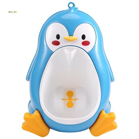 Baby Boy Potty Toilet Training Penguin Children Stand Vertical Urinal