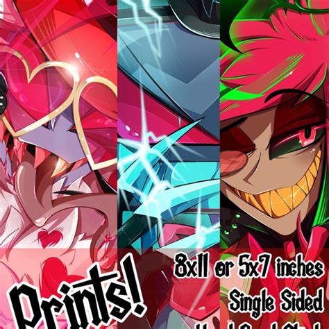 Alastor And Vox Hazbin Hotel Etsy