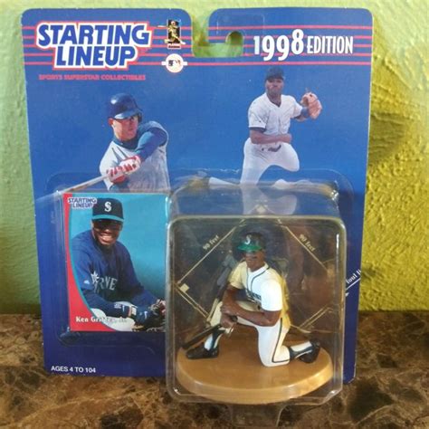 Ken Griffey Jr Edition Starting Lineup Collector Figure W Card