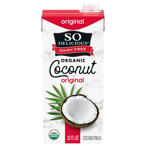 Amazon.com : So Delicious Dairy Free Shelf-Stable Coconut Milk