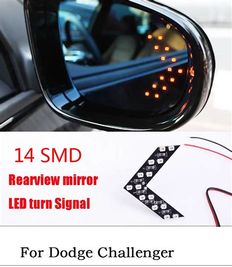 Car Styling 2017 A Pair 14SMD Auto Car LED Arrow Panel For Dodge