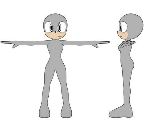 Sonic Female Base Pose