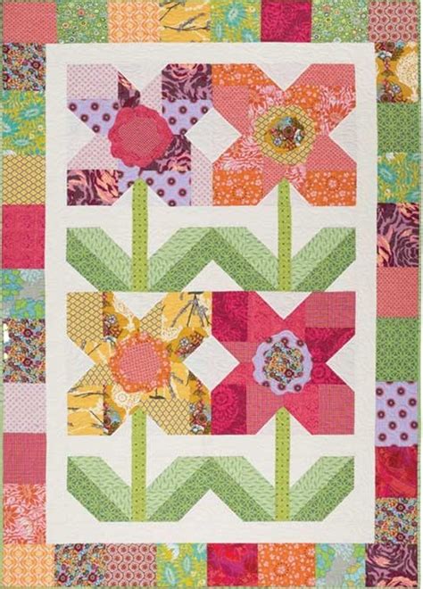 Keepsake Quilting Flower Quilt Patterns Flower Quilts Quilt Block