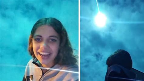 Video Una Chica Graba El Momento Exacto En Que Un Meteorito Enciende