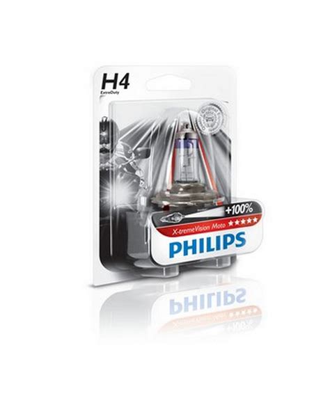 Ampoules Moto Philips Ampoule Feux De Route H X Treme Vision V