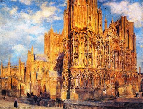 Museu De Reproduções De Arte Catedral de Wells 1902 por Colin Campbell