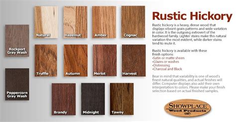 View The Rustic Hickory Stains Rustic Hickory Hickory Stain Wood