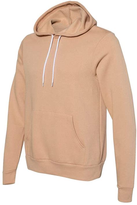 Bella Canvas 3719 Unisex Poly Cotton Fleece Pullover Hoodie Ebay