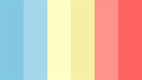 Yellow Red Blue Color Palette - H0dgehe