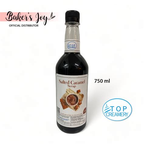 Top Series Salted Caramel Syrup 750 Ml Lazada Ph